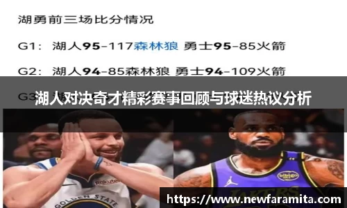 湖人对决奇才精彩赛事回顾与球迷热议分析